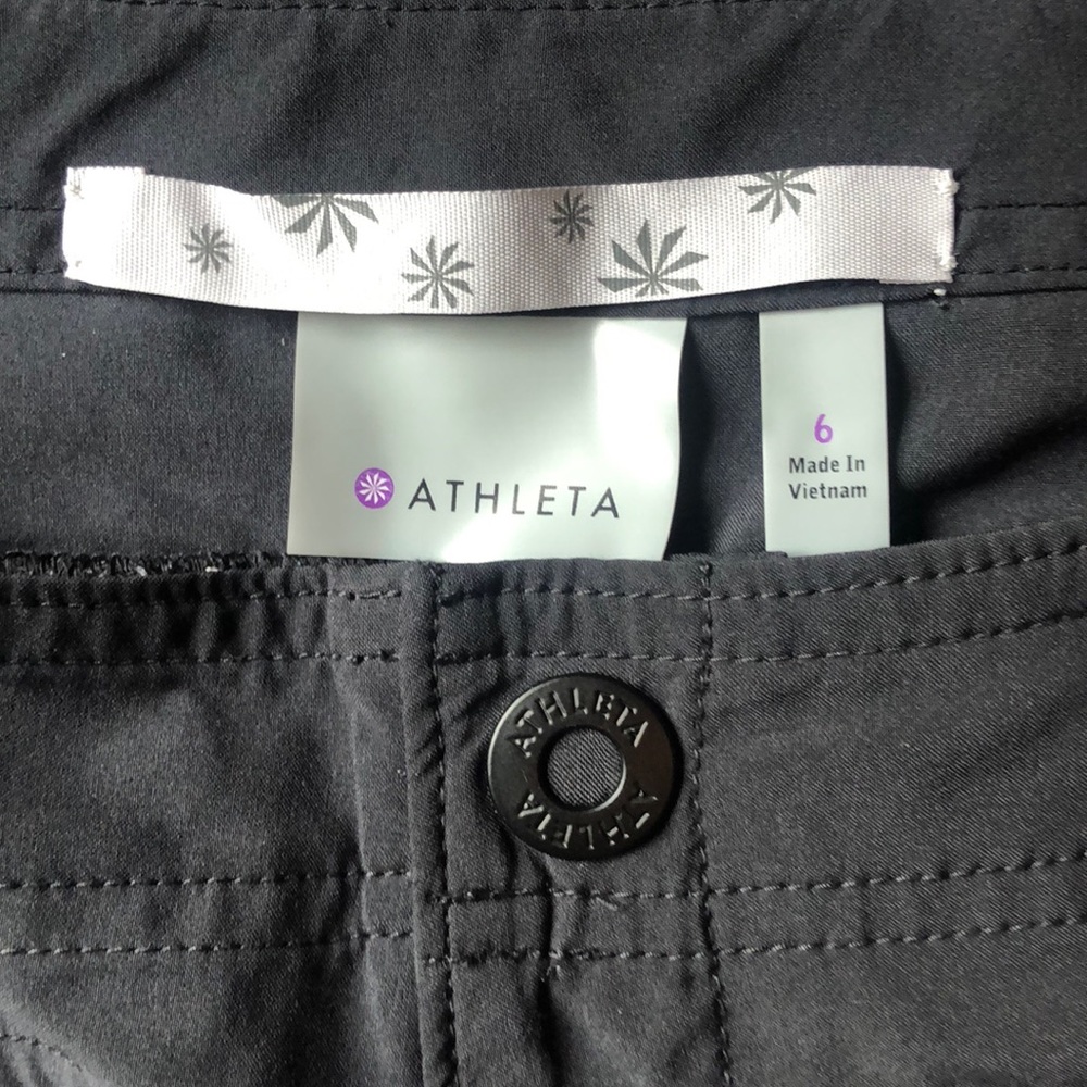 Athletes black shorts